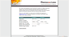 Desktop Screenshot of pharmaexcel.com